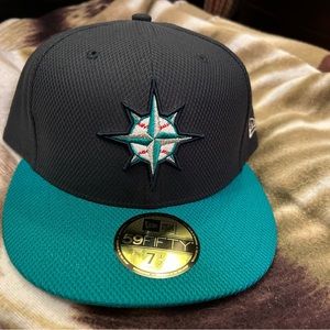 New Era 59Fifty 7 1/2 Seattle Mariners Batting Practice / Spring Training Hat